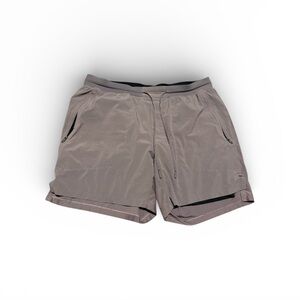 lululemon athletica Men's Taupe Athletic Shorts